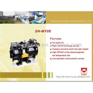 2014 Motor de elevação de elevador quente SN-TMMY06 320-450 kg Preço competitivo